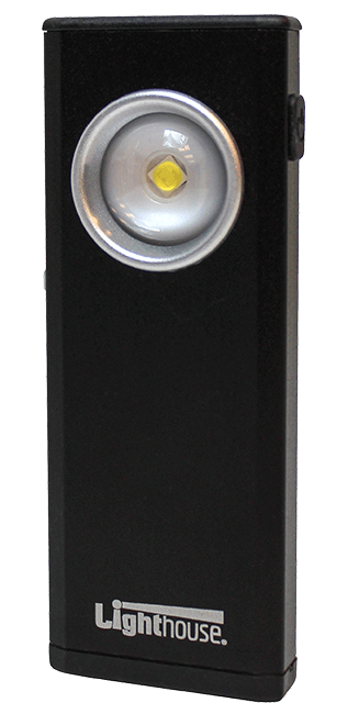 Lighthouse elite LED Mini Lamp Black - Rechargeable