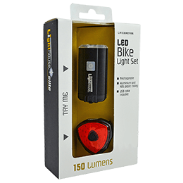 Lighthouse elite LED Bike Light Set - Rechargeable 6