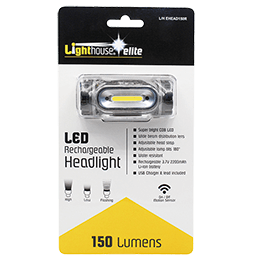 Lighthouse elite LED Sensor Headlight - Rechargeable 2