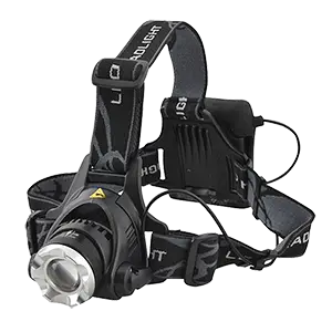 Lighthouse elite 3W LED Zoom Headlight - 4xAA