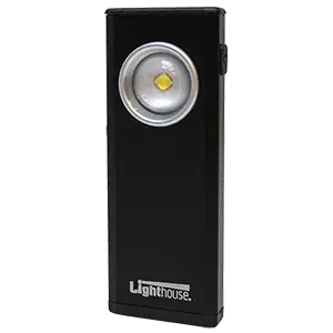 Lighthouse elite LED Mini Lamp Black - Rechargeable